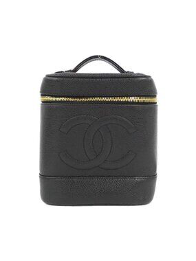 Chanel Vintage Bag Handbag Black
